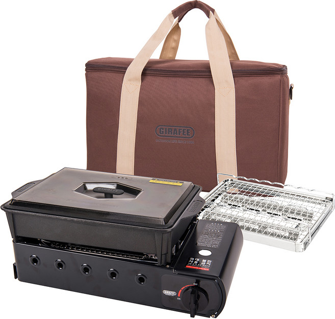 지라프 구이바다 가스그릴, 블랙, 1개