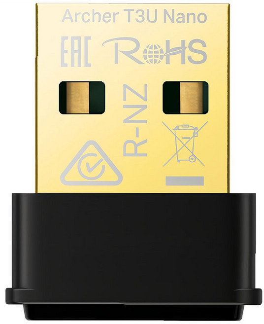 tp-link Archer T3U Nano MU-MIMO 超迷你型 USB無線網卡, AC1300, 1個