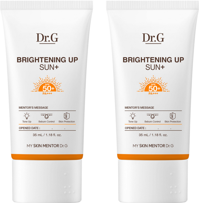 Dr.G 亮白修護防曬霜 Plus SPF50+ PA+++, 2個, 35ml