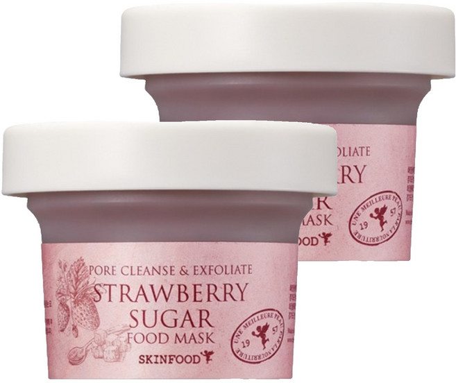 스킨푸드 딸기슈가 푸드 마스크 120g, 1개입, 2개