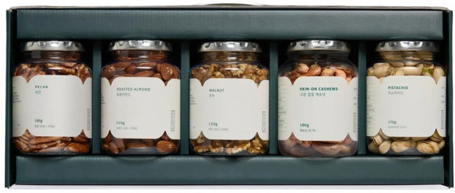 착한습관 프리미엄 견과 5종 선물세트 900g, 1세트