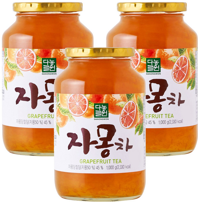 다농원 자몽차, 1kg, 3개
