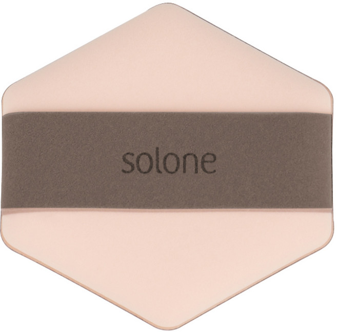 Solone 台灣公司貨 彈力雙面舒芙蕾海綿 華夫餅, 1個, 單一顏色