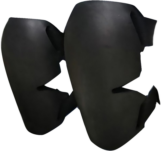Infishop 高密度 EVA 工作用護膝, 黑色, 1組