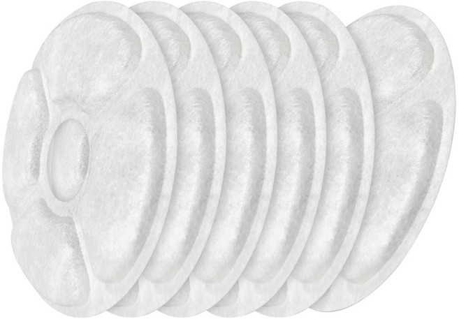 에코펫위드 고양이 자동정수기 필터, 6개