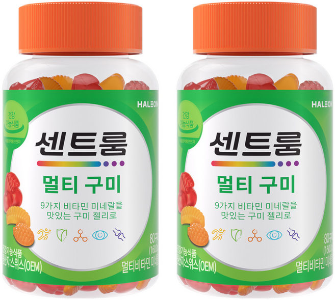 센트룸 멀티 구미 비타민, 80정, 2개