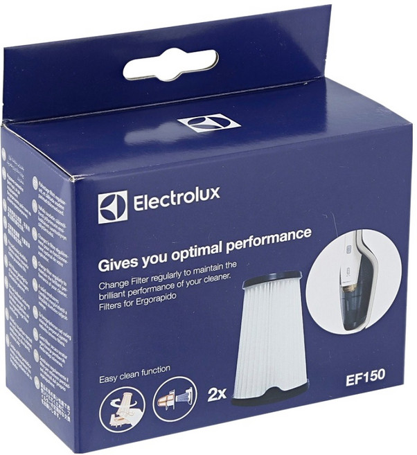 Electrolux 伊萊克斯 Ergorapido 專用內濾網 EF150 1入組, 2件
