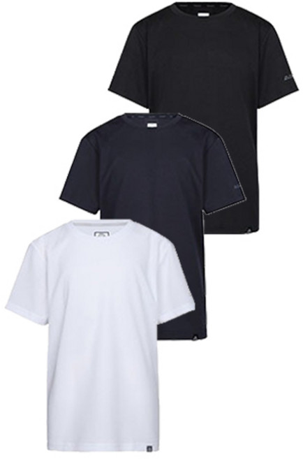 Kappa 兒童國中小學生舒適短袖內搭T恤3件組