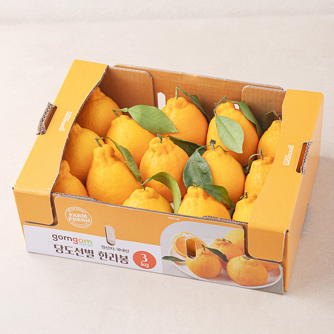 곰곰 당도선별 한라봉, 3kg(14~20입), 1박스