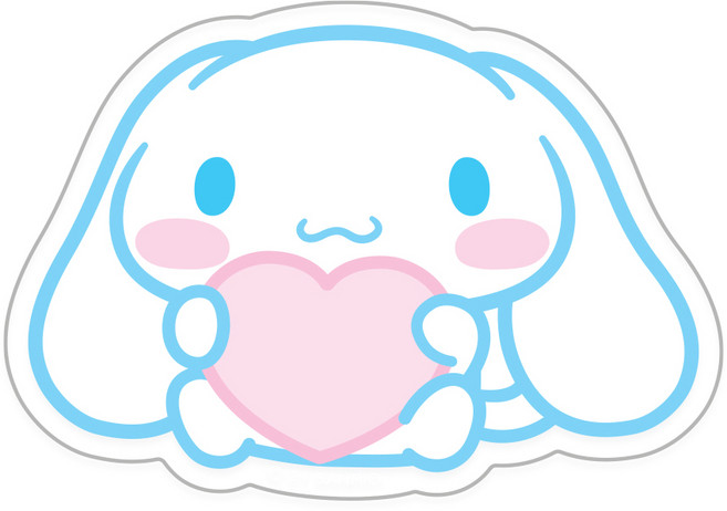 스토리너스 산리오 아크릴 휴대폰 팝톡, 시나모롤 하트, 1개