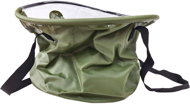 折疊水袋 36 x 26cm 30L, 軍綠色, 1個