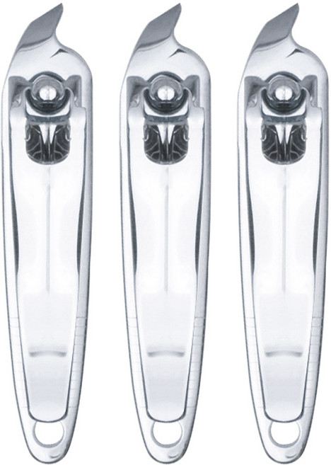 벨로티 거스러미 큐티클깎이 3개입, 유광실버, 1개