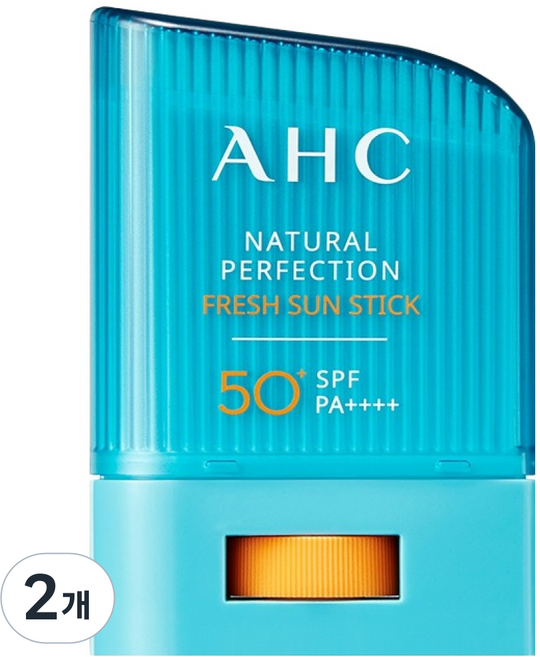 A.H.C 내추럴 퍼펙션 프레쉬 선스틱 SPF50+ PA++++, 14g, 2개