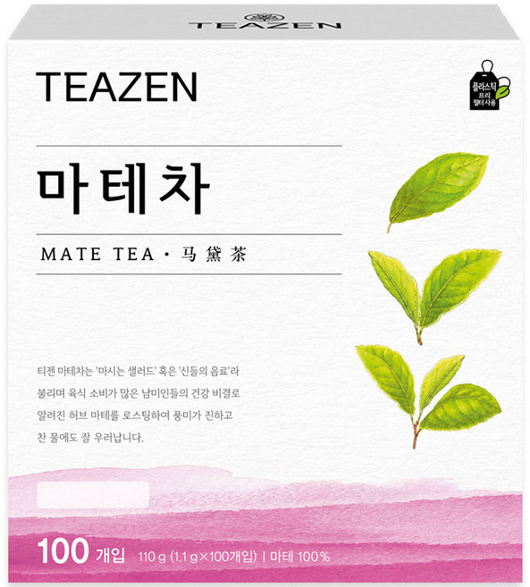 티젠 로스트 마테차, 1.1g, 100개입, 1개