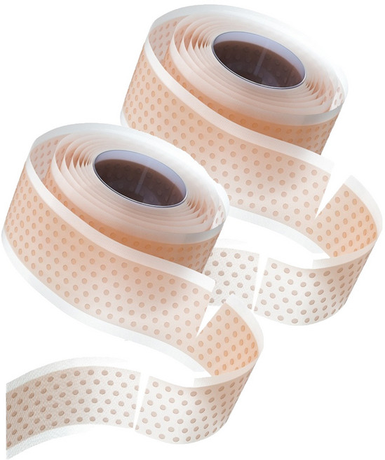 데일리픽 잘라쓰는 뒤꿈치 밀착 보호 방수 실리콘 밴드, 2개