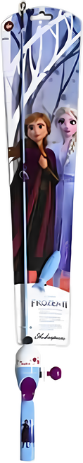 Shakespeare 兒童竿釣竿組 路亞竿 FROZEN2KIT-A FROZEN2 KIT ADVNCD, 冰雪奇緣 藍色 + 紫色 + 白色, 1個