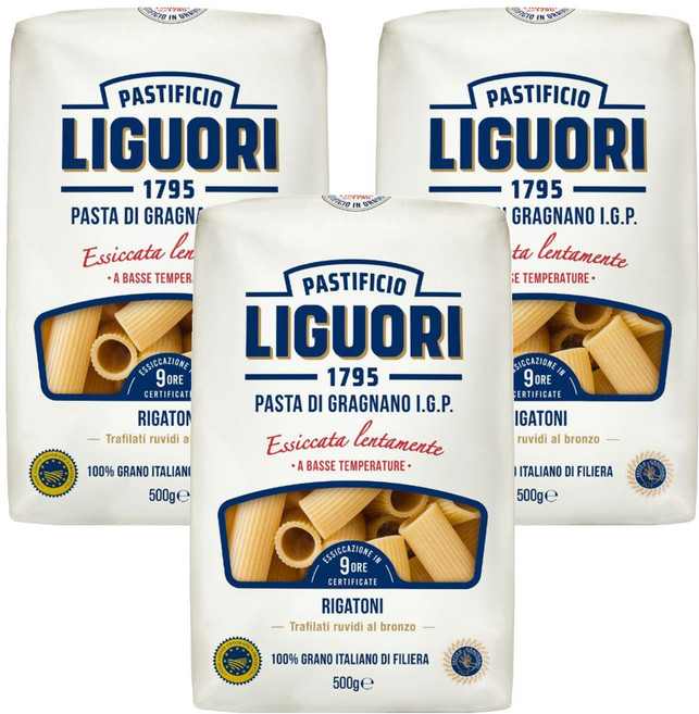 리구오리 리가토니, 500g, 3개