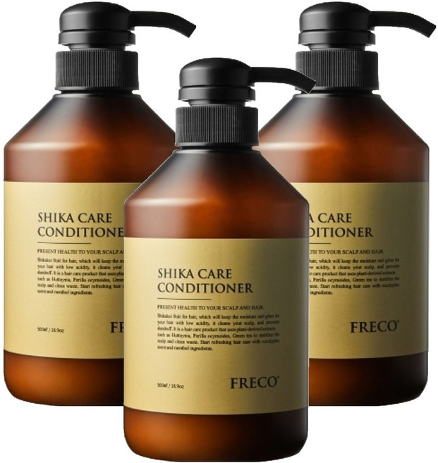 프레코 시카케어 컨디셔너 유칼립투스향, 3개, 500ml