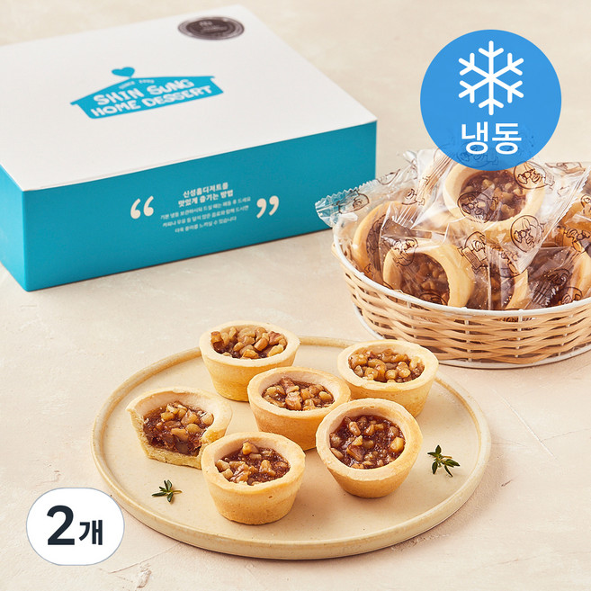 신성베이커리 호두파이 28개입 (냉동), 560g, 2개