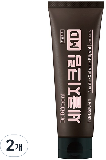 닥터디퍼런트 세콜지 크림 MD, 230g, 2개