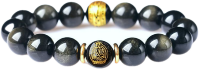 Buddha best 12生肖 心想事成 黑曜石 念珠 手鍊