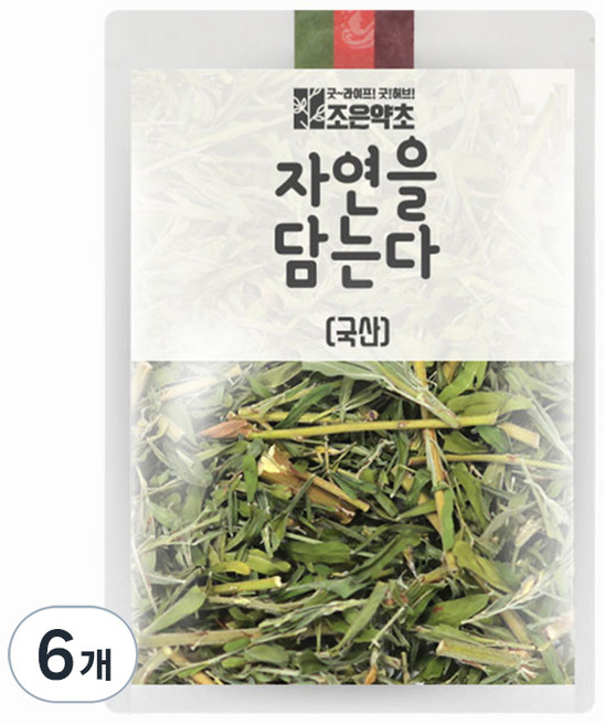 조은약초 자연을 담는다 프리미엄 야관문, 200g, 6개