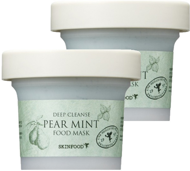 스킨푸드 페어민트 푸드 마스크 120g, 1개입, 2개