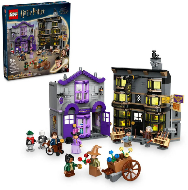 LEGO 76439 奧利凡德的魔杖店和摩金夫人的長袍店 Ollivanders & Madam Malkin's Robes, 1盒