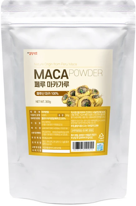 갑당약초 페루 마카가루, 1개, 300g - 쿠팡