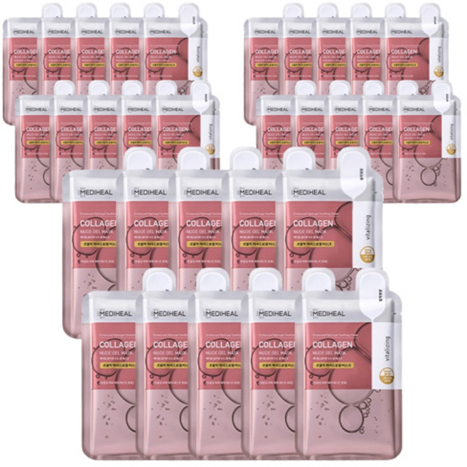메디힐 콜라겐 누드 겔 마스크, 10개입, 3개