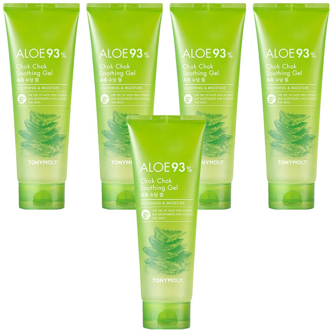 토니모리 촉촉 알로에 수딩젤, 250ml, 5개