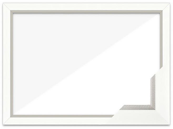 퍼즐사랑 수지 퍼즐액자, 모던화이트, 1개