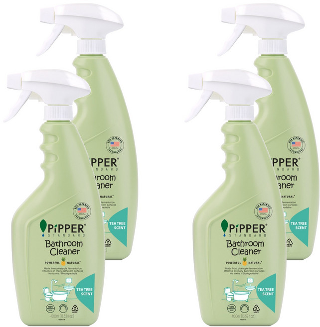 피퍼스탠다드 욕실 세정제 티트리, 400ml, 4개