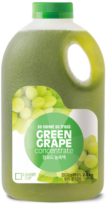 스위트컵 청포도 농축액, 2kg, 1개
