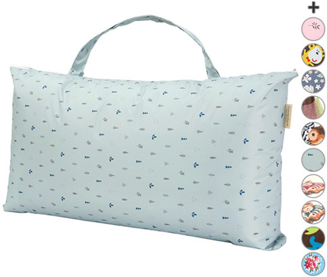 코니아일랜드 일체형 낮잠이불 방수가방, 오솔로 블루