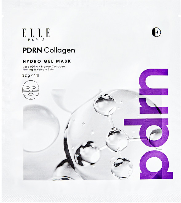 ELLE PARIS PDRN 콜라겐 하이드로겔 마스크 [탄력 개선 임상], 1개입, 1개