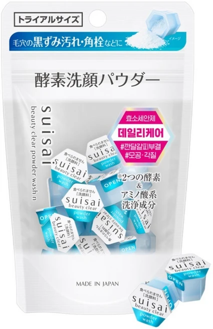 수이사이 뷰티 클리어 파우더 워시, 400mg, 15개 - 쿠팡