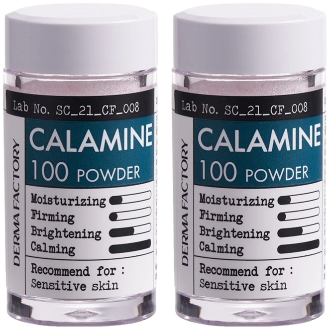 더마팩토리 칼라민 100 파우더, 6g, 2개 - 쿠팡
