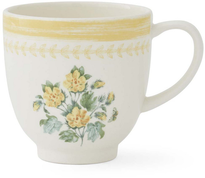 포트메리온 보타닉가든 스케치북 머그컵 400ml, 코튼플라워, 1개