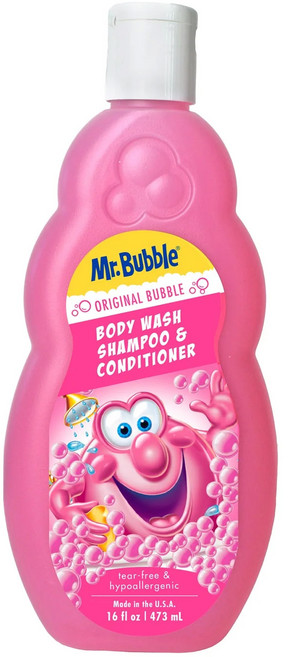 미스터버블 오리지널 3in1 올인원클렌저 딸기향, 473ml, 1개