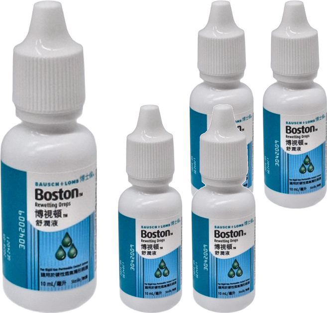 Boston 博視頓舒潤液, 5瓶, 10ml