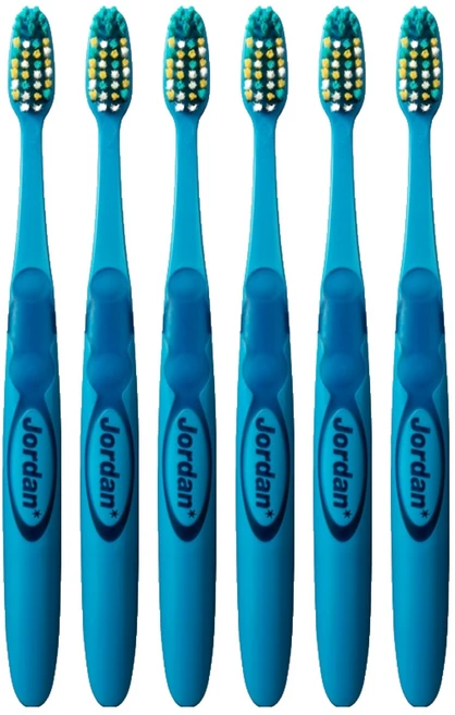 조르단 헬로스마일 4단계 어린이 칫솔, 랜덤발송, 1개입, 6개 - 쿠팡