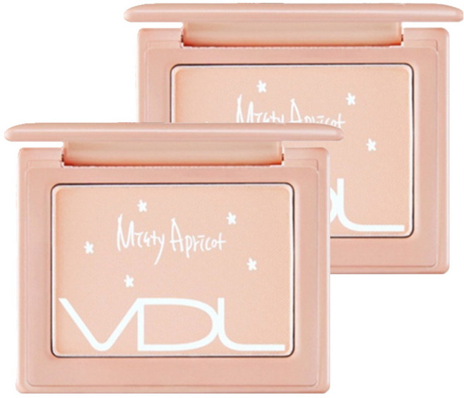 브이디엘 치크스테인 블러셔, 07 미스티 에프리콧, 2개