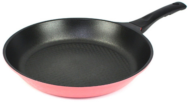 키친아트 본 핑크 프라이팬, 28cm, 1개