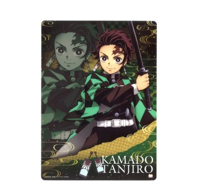 Sun-Star 鬼滅之刃 墊板 經典角色印花 平滑好書寫 流暢舒適 保護紙張, 竈門炭治郎, 1個
