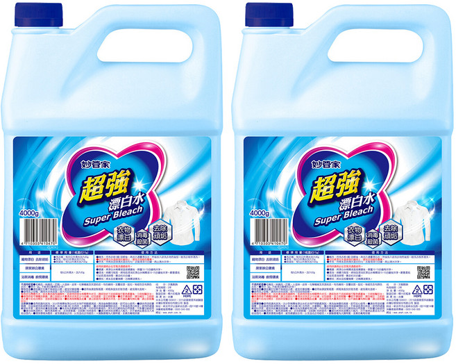 Magic Amah 妙管家 超強漂白水, 4kg, 2桶