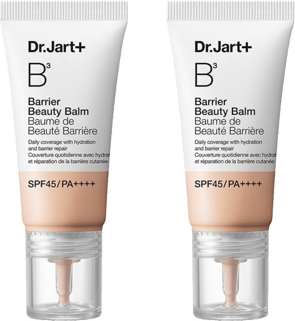 닥터자르트 더메이크업 베리어 뷰티밤 SPF45 PA++++, 라이트, 30ml, 2개