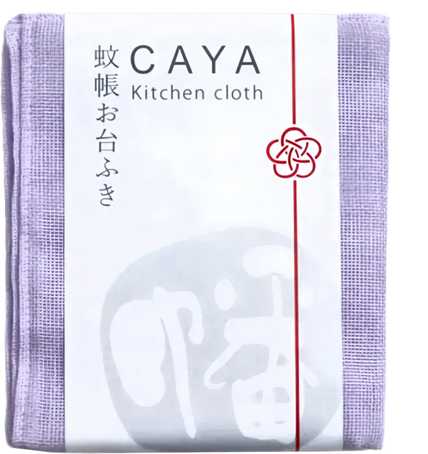BAN INOUE 井上幡 CAYA 純棉八重紗多用途蚊帳布 抹巾 抹布 家事布 日本製, 1個