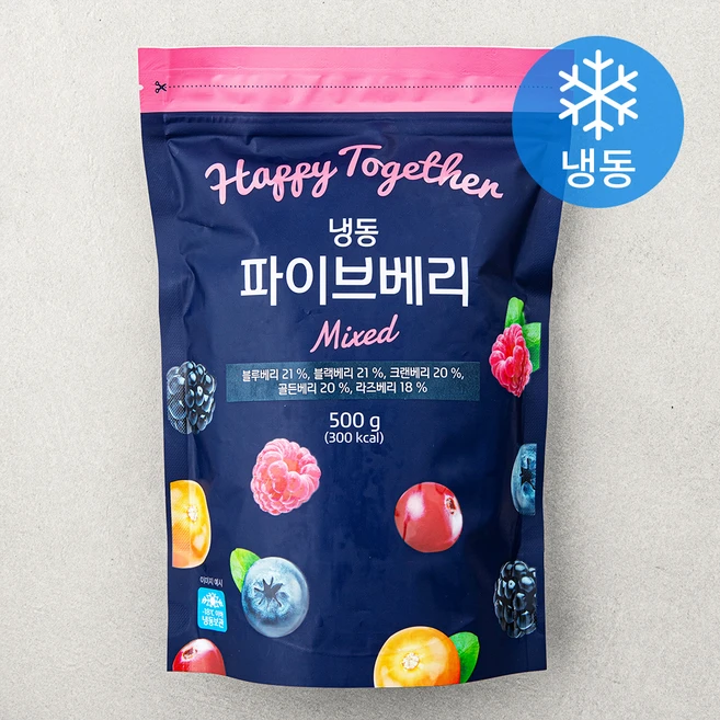 파이브 베리 (냉동), 500g, 1개 - 쿠팡