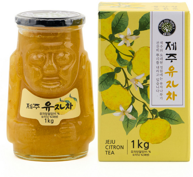 다하 제주 유자차, 1kg, 1개입, 1개